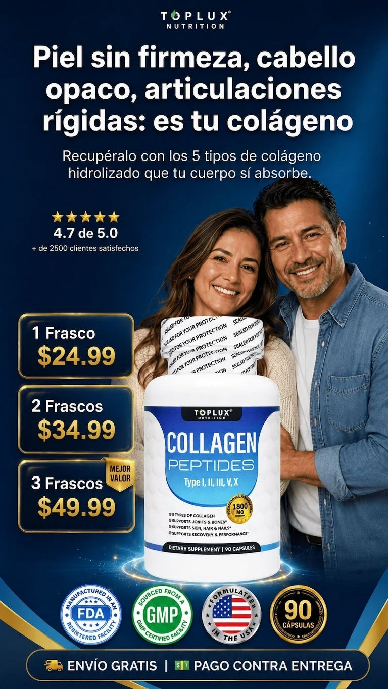 Collagen Peptides (90 Cápsulas)