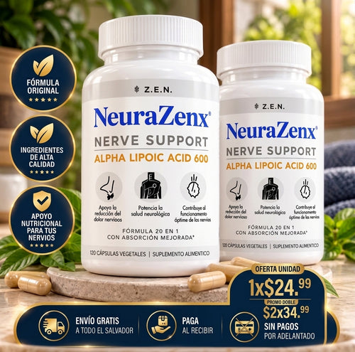 NeuraZenx® | Apoyo para la Salud de tus Nervios