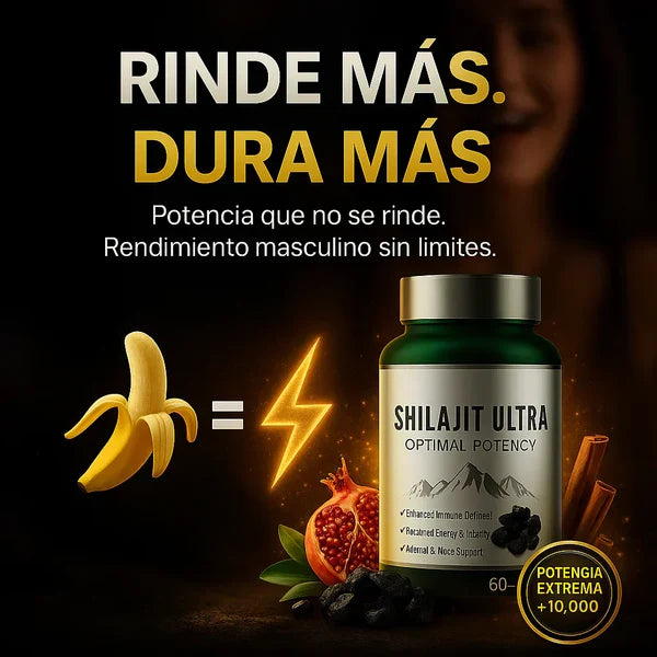 SHILAJIT ULTRA® – Energía natural, vitalidad diaria y apoyo integral para tu rendimiento + ENVÍO GRATIS