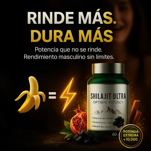 SHILAJIT ULTRA® – Energía natural, vitalidad diaria y apoyo integral para tu rendimiento + ENVÍO GRATIS